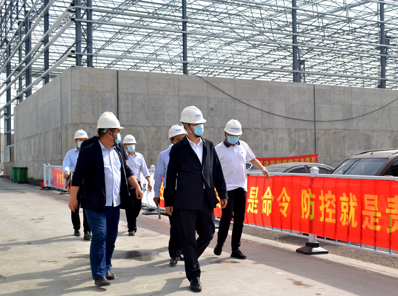 公司黨委副書記、總經(jīng)理張俊到新途公司調(diào)研指導(dǎo)工作